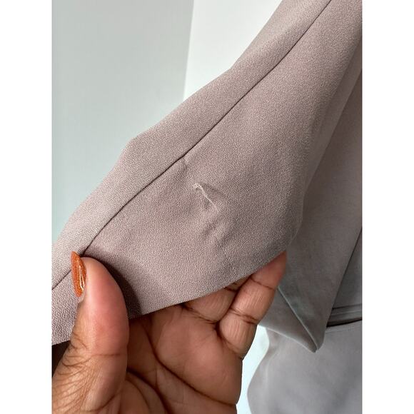 Aritizia Babaton Shawl Cardigan Beige Career Soft Cozy Lightweight Shawl Large - Picture 5 of 9